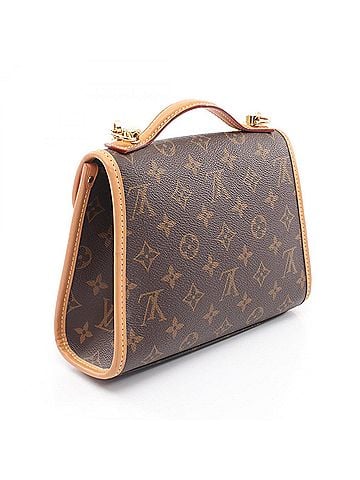 Louis Vuitton Louis Vuitton LV Ivy Monogram 2-Way Handbag, Coated Canvas and Leather, Pattern, Women's, Brown, M44919 (view 2)