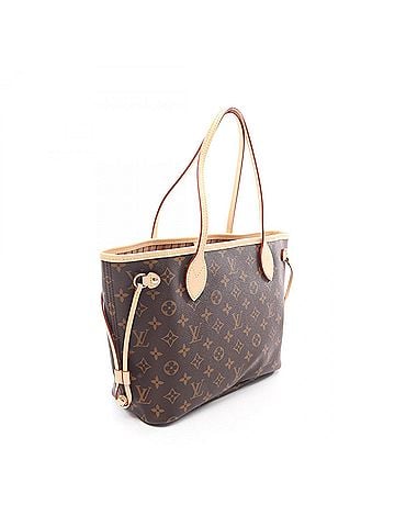 Louis Vuitton Louis Vuitton Neverfull PM Tote Bag Handbag, Coated Canvas and Leather, Monogram Pattern, Women's, Brown, M46979 (view 2)