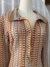 Fore 100% Polyester Print Multi Color Casual Dress Size L - photo 8