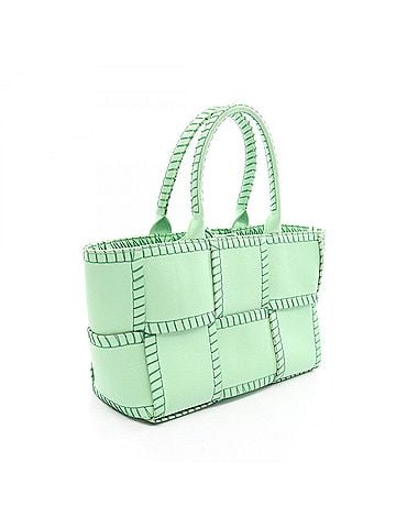 Bottega Veneta Bottega Veneta Arco Small Handbag, Leather, Women's, Green, 691401 (view 2)