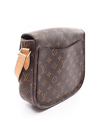 Louis Vuitton Louis Vuitton Saint Cloud GM Monogram Shoulder Bag/Handbag, Coated Canvas and Leather, Pattern, Women's, Brown, M51242 (view 2)