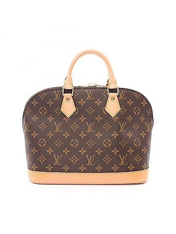 Louis Vuitton Louis Vuitton Alma PM Monogram Handbag, Coated Canvas Leather, Women's, Brown, M51130 (view 1)