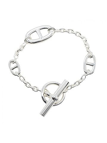 Hermès Hermes Chaine d'Ancre Farandole Bracelet, Sterling Silver 925, Women's Tone (view 1)