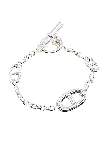 Hermès Hermes Chaine d'Ancre Farandole Bracelet, Sterling Silver 925, Women's Tone (view 2)