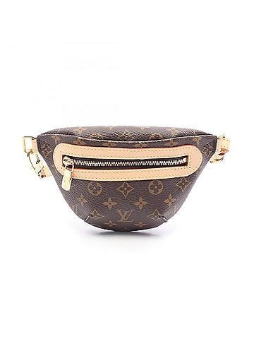 Louis Vuitton Louis Vuitton Micro Bum Bag with Belt Charm, Waist Bag, Handbag, Coated Canvas and Leather, Monogram Pattern, Women's, Brown, M03771 (view 1)