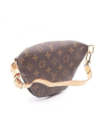 Louis Vuitton Louis Vuitton Micro Bum Bag with Belt Charm, Waist Bag, Handbag, Coated Canvas and Leather, Monogram Pattern, Women's, Brown, M03771 (view 2)