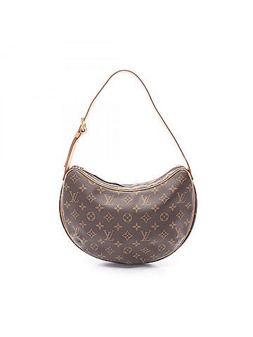 Louis Vuitton Louis Vuitton Croissant MM Monogram Shoulder Bag/Handbag, Coated Canvas and Leather, Women's, Brown, M51512 (view 1)