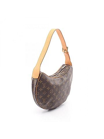 Louis Vuitton Louis Vuitton Croissant MM Monogram Shoulder Bag/Handbag, Coated Canvas and Leather, Women's, Brown, M51512 (view 2)