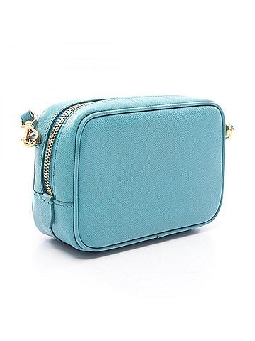 Prada Prada Saffiano Leather Shoulder Bag/Handbag for Women, Green (view 2)