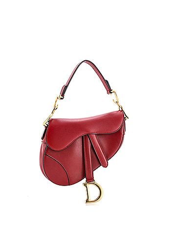 Christian Dior Saddle Handbag Leather Mini (view 1)