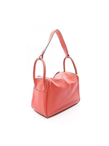 Hermès Hermes Lindy 30 Shoulder Bag/Handbag, Leather, Veau Swift, Women's, Orange (view 2)