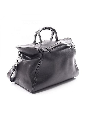 Hermès Hermes HERMES Oxer 2-way handbag, leather, Evergrain, women's, black. (view 2)