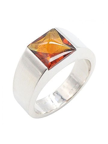 Cartier Cartier Tank Ring, 18K White Gold (18KWG), Women's Silver Tone (view 1)