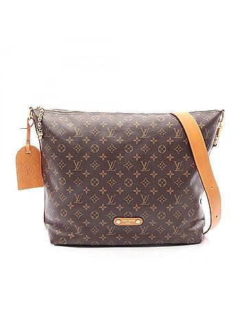 Louis Vuitton Louis Vuitton Vagabond Hobo Monogram Shoulder Bag/Handbag, Coated Canvas and Leather, Pattern, Men's, Brown, M14018 (view 1)