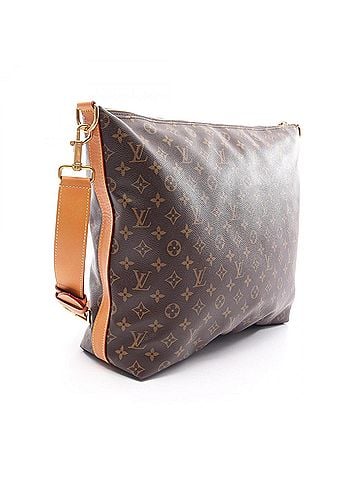 Louis Vuitton Louis Vuitton Vagabond Hobo Monogram Shoulder Bag/Handbag, Coated Canvas and Leather, Pattern, Men's, Brown, M14018 (view 2)