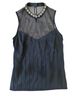 Kay Unger Black Sleeveless Blouse Size XS - photo 1