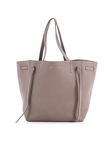 Céline Phantom Tie Cabas Tote Leather Medium (view 1)