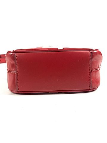 Louis Vuitton LOUIS VUITTON M53417 Epi Leather x Supreme Collaboration Danube PM Bag, Crossbody Pouch, Shoulder Leather, Men's, Women's, Red (view 2)