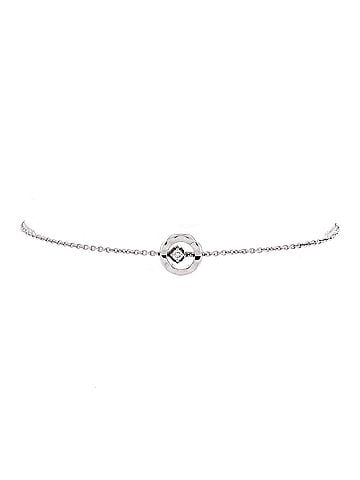 Chanel Coco Crush Letters Bracelet 18K White Gold with Diamond (view 1)