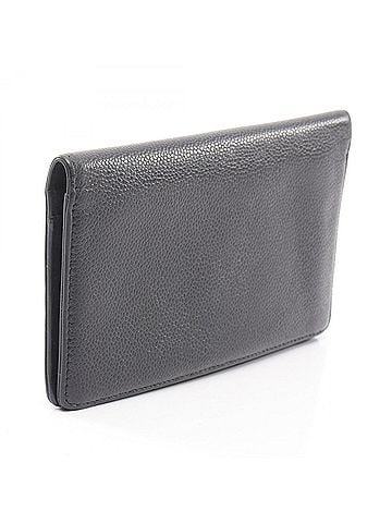 Chanel Chanel Coco Mark Bi-fold Long Wallet, Caviar Skin (Grained Calfskin), Women's, Black (view 2)