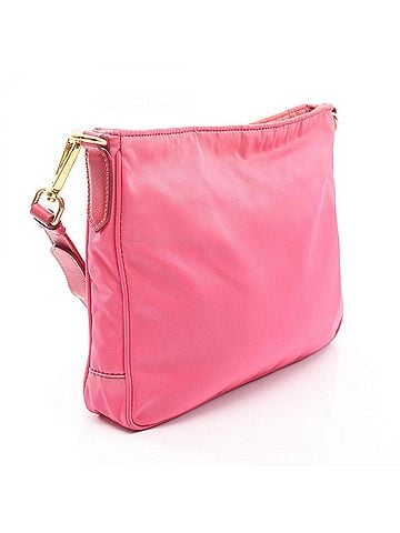 Prada Prada PRADA Shoulder Bag Handbag Nylon Saffiano Leather Women's Pink (view 2)