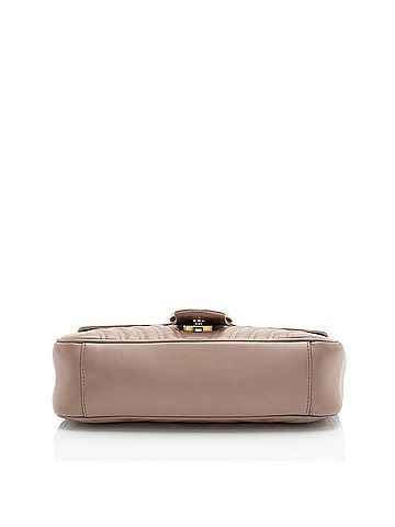 Gucci Gucci Matelasse Leather GG Marmont Medium Flap Bag (view 2)