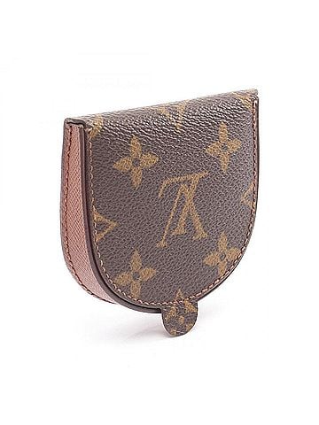 Louis Vuitton Louis Vuitton Portemonnaie Cuvette Monogram Wallet/Coin Purse Leather Wallet for Men and Women Brown M61960 (view 2)