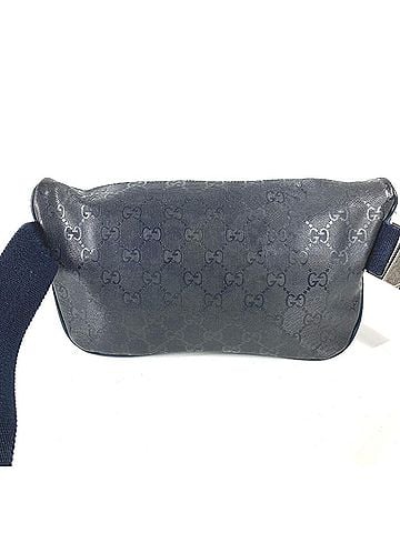 Gucci GUCCI 233269 GG Imprime Logo Body Bag Waist Handbag Men's Navy (view 2)