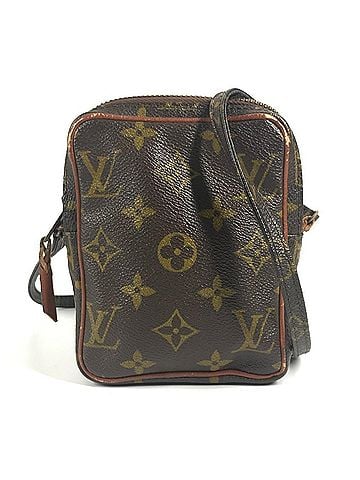Louis Vuitton LOUIS VUITTON M45268 Monogram Mini Danube (Old Model) Shoulder Bag/Pouch/Shoulder Bag, Canvas, Men's/Women's, Brown (view 1)