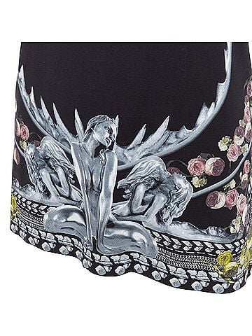 Givenchy GIVENCHY Riccardo Tisci 2014  Shark and Mermaid black cottoncoop tank top M (view 2)