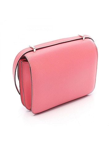 Hermès Hermes Constance 3 Mini Shoulder Bag/Handbag, Leather, Evercolor, Pink Tone (view 2)