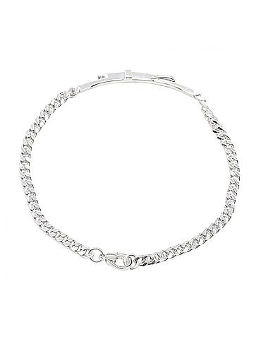 Hermès Hermes Etrivière Gourmet Bracelet, 18K White Gold (18KWG), Diamond, Women's, Silver/Clear Tone, H124409B 0015 (view 2)