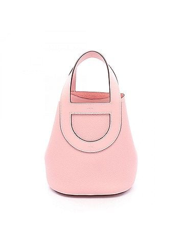 Hermès Hermes In the Loop 18 Handbag, Leather, Calfskin (Cowhide), Taurillon Clemence Veau Swift, Pink (view 1)