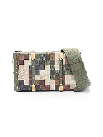 Louis Vuitton Louis Vuitton Neo Wallet Trunk Damouflage Shoulder Bag Handbag, Coated Canvas Leather, Men's, Khaki/Multicolor M10489 (view 1)