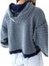 FP Movement Stripes Blue Gray Sweatshirt Size S - photo 4