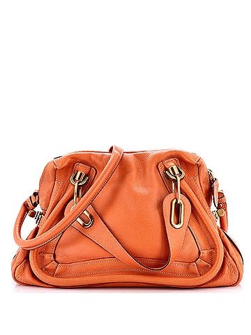 Chloé Paraty Top Handle Bag Leather Medium (view 1)
