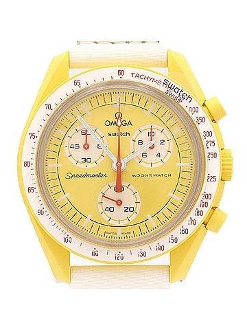 Swatch Swatch x Omega Mission to the Sun SO33J100 Bioceramic Quartz Watch (view 1)