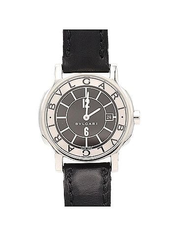 Bvlgari Bulgari Solotempo ST29S Stainless Steel Quartz Watch (view 1)