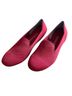 ROTHY'S 100% Recycled Plastic Solid Red Flats Size 8 1/2 - photo 1