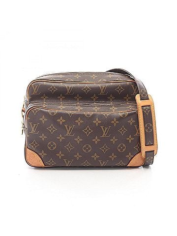 Louis Vuitton Louis Vuitton Nile Monogram Shoulder Bag/Handbag, Coated Canvas and Leather, Pattern, Women's, Brown, M45244 (view 1)