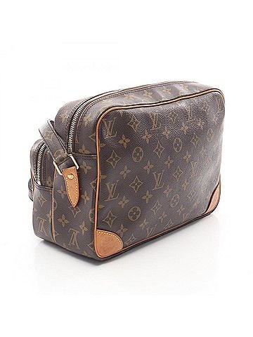 Louis Vuitton Louis Vuitton Nile Monogram Shoulder Bag/Handbag, Coated Canvas and Leather, Pattern, Women's, Brown, M45244 (view 2)