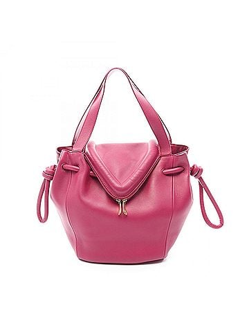 Bottega Veneta Bottega Veneta Peak Handbag, Leather, Women's, Purple (view 1)