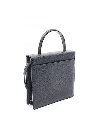 Loewe Loewe 2-way handbag, leather, women's, navy (view 2)