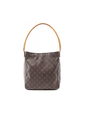 Louis Vuitton Louis Vuitton Looping GM Monogram Shoulder Bag/Handbag, Coated Canvas and Leather, Women's, Brown, M51145 (view 1)