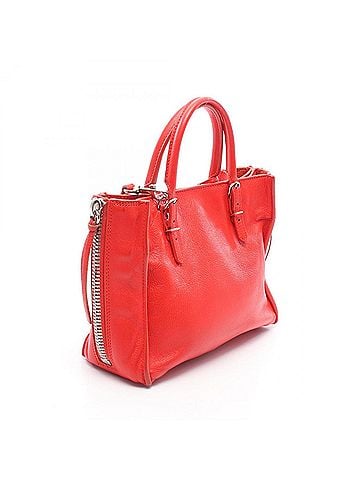 Balenciaga Balenciaga Mini Paper 2-Way Handbag, Leather, Women's, Red, 357333 (view 2)