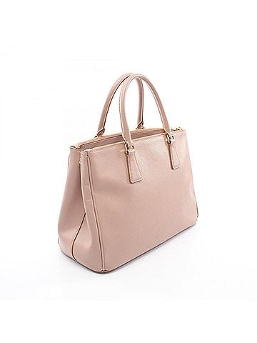Prada Prada SAFFIANO LUX Galleria 2-Way Tote Bag/Handbag, Saffiano Leather, Women's, Pink (view 2)