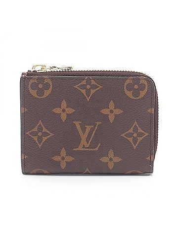 Louis Vuitton Louis Vuitton Portefeuille Noir Compact Monogram Wallet/Coin Purse Leather Women's Brown M83476 (view 1)
