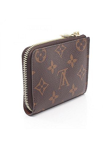 Louis Vuitton Louis Vuitton Portefeuille Noir Compact Monogram Wallet/Coin Purse Leather Women's Brown M83476 (view 2)