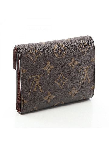 Louis Vuitton Louis Vuitton Portefeuille Victorine Monogram Tri-fold Wallet for Women, Brown, M62472 (view 2)
