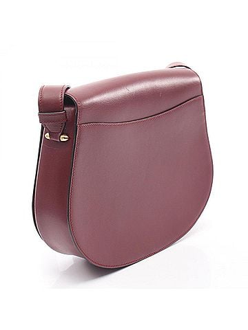 Cartier Cartier Must Line Shoulder Bag/Handbag, Leather, Women's, Bordeaux (Burgundy) (view 2)